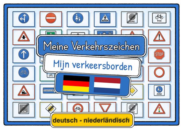 Produktbild: Meine Verkehrszeichen deutsch - niederl&auml;ndisch