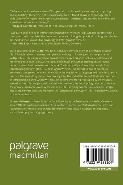 Produktbild: Wittgenstein's Anthropological Philosophy