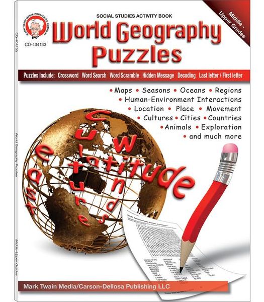 Produktbild: World Geography Puzzles