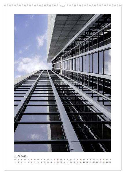 Produktbild: Spektakul&auml;re Architektur in Frankfurt a.M. (hochwertiger Premium Wandkalender 2026 DIN A2 hoch), Kunstdruck in Hochglanz