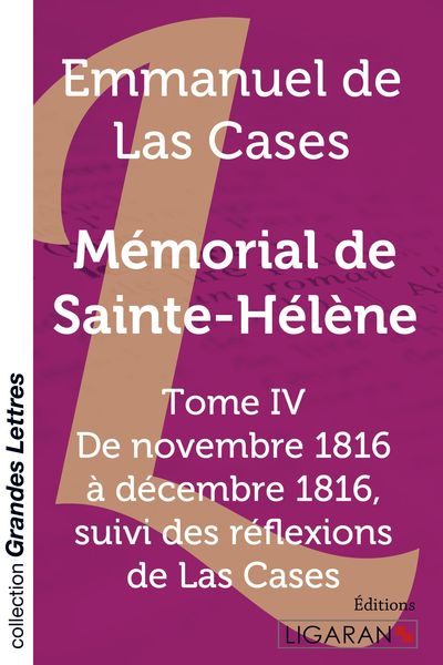 Produktbild: M&eacute;morial de Sainte-H&eacute;l&egrave;ne - Tome 4 (grands caract&egrave;res)