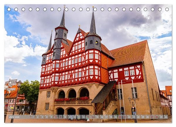 Produktbild: Ein Blick auf Duderstadt (Tischkalender 2026 DIN A5 quer), CALVENDO Monatskalender