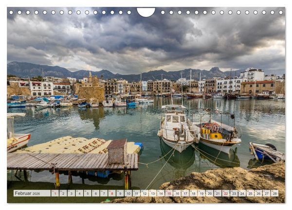 Produktbild: Urlaubsparadies in Nordzypern (Wandkalender 2026 DIN A4 quer), CALVENDO Monatskalender
