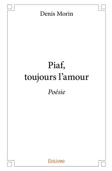 Produktbild: Piaf, toujours l'amour