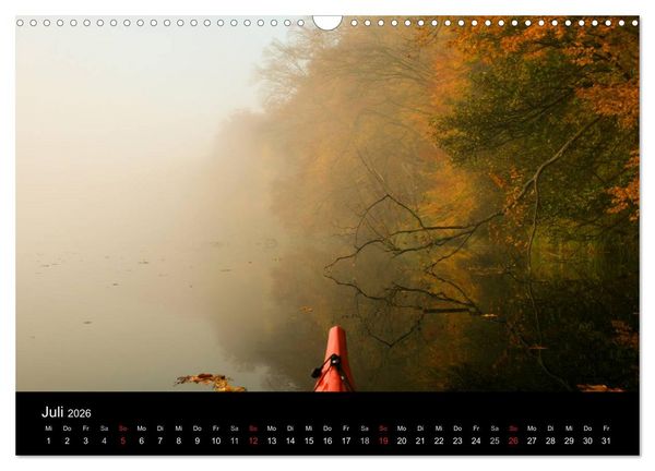Produktbild: WasserSpiegel Mecklenburgische Seenplatte (Wandkalender 2026 DIN A3 quer), CALVENDO Monatskalender