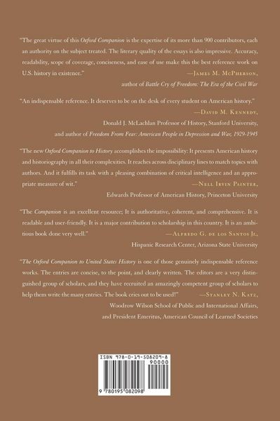 Produktbild: The Oxford Companion to United States History