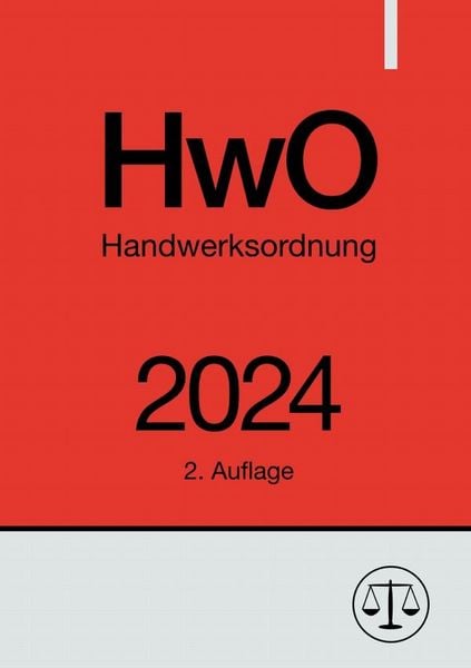 Produktbild: Handwerksordnung - HwO 2024