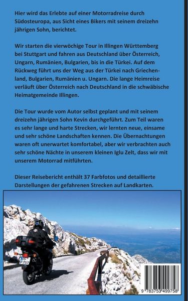 Produktbild: Motorradreise S&uuml;dosteuropa