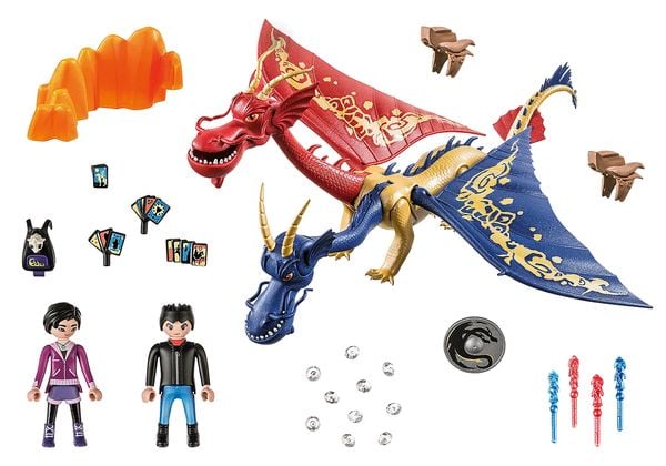 Produktbild: PLAYMOBIL 71080 - Dragons, Die 9 Welten - Wu & Wei mit Jun