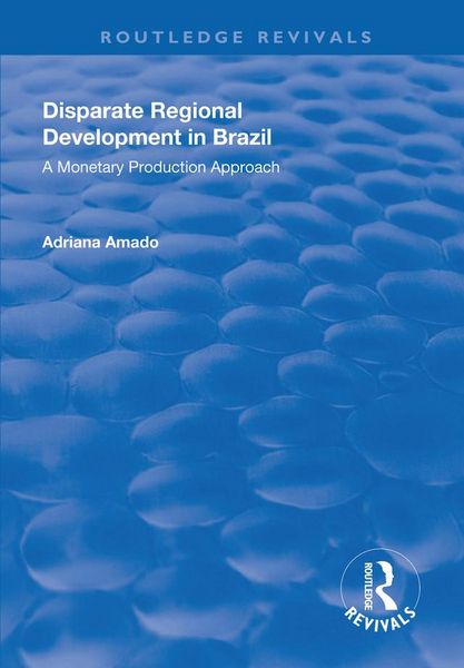 Produktbild: Disparate Regional Development in Brazil
