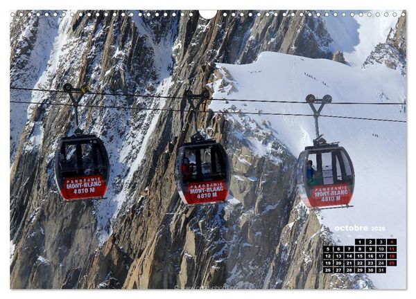 Produktbild: Les paysages de montagne Haute-Savoie (Calendrier mural 2026 DIN A3 vertical), CALVENDO calendrier mensuel