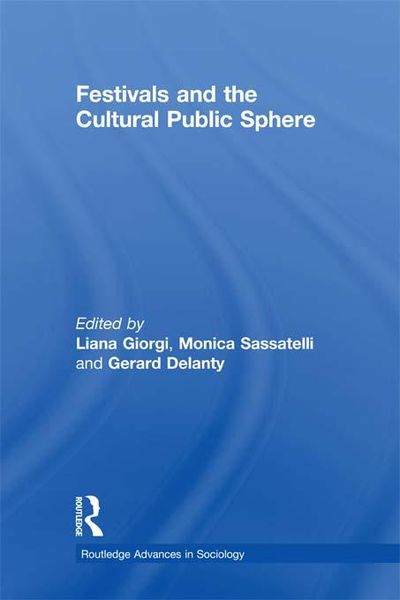 Produktbild: Festivals and the Cultural Public Sphere