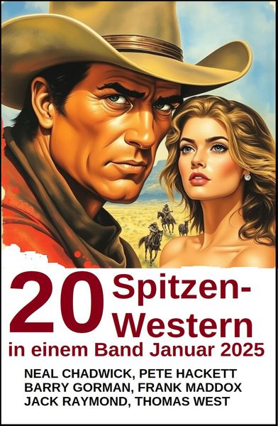 Produktbild: 20 Spitzen-Western in einem Band Januar 2025
