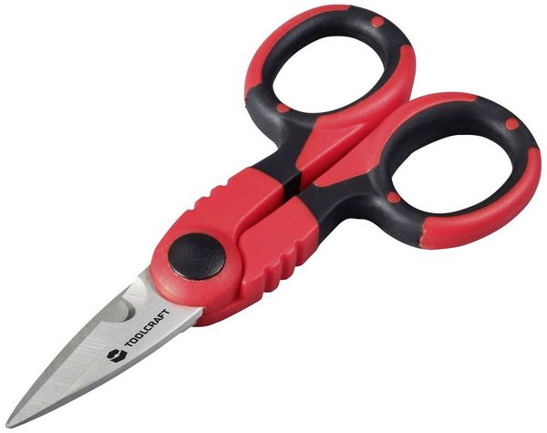 Produktbild: TOOLCRAFT TO-9622704 Kabelschneider Geeignet f&uuml;r (Abisoliertechnik) Schl&auml;uche 10mm&sup2;