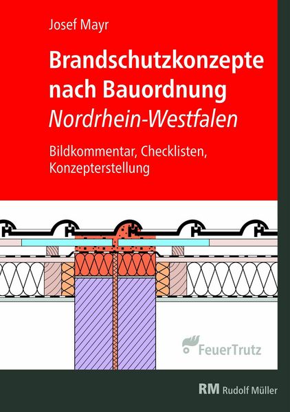 Produktbild: Brandschutzkonzepte nach Bauordnung Nordrhein-Westfalen - E-Book (PDF)