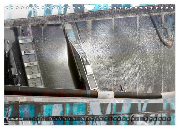 Produktbild: Photo-Art / Hamburg Hafen (Wandkalender 2026 DIN A4 quer), CALVENDO Monatskalender