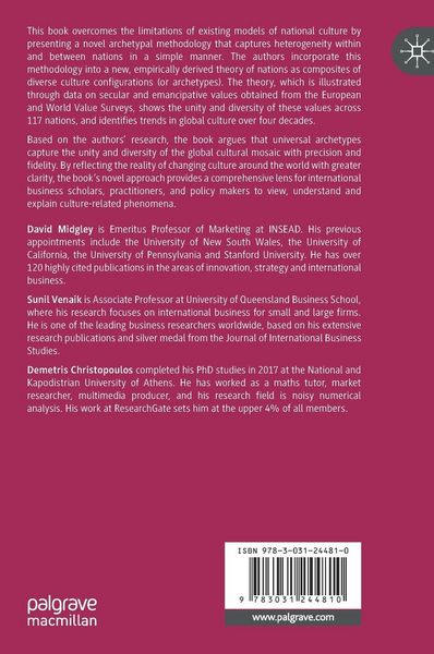 Produktbild: A New Theory of Cultural Archetypes