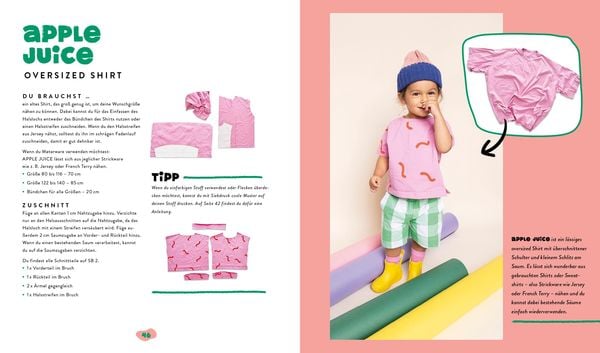 Produktbild: Fashion Fruits &ndash; N&auml;hen f&uuml;r Kids! 15 Teile, eine Kollektion: Sag Tsch&uuml;ss zur Fast Fashion!