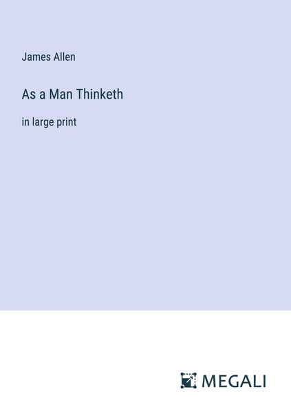 Produktbild: As a Man Thinketh