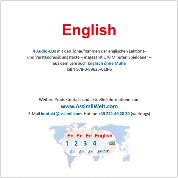 Produktbild: ASSiMiL Englisch ohne M&uuml;he - Audio-CDs