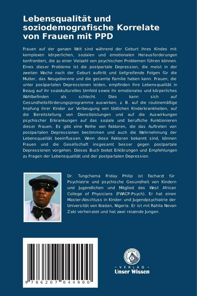 Produktbild: Lebensqualit&auml;t und soziodemografische Korrelate von Frauen mit PPD