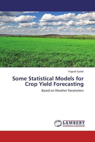 Produktbild: Some Statistical Models for Crop Yield Forecasting