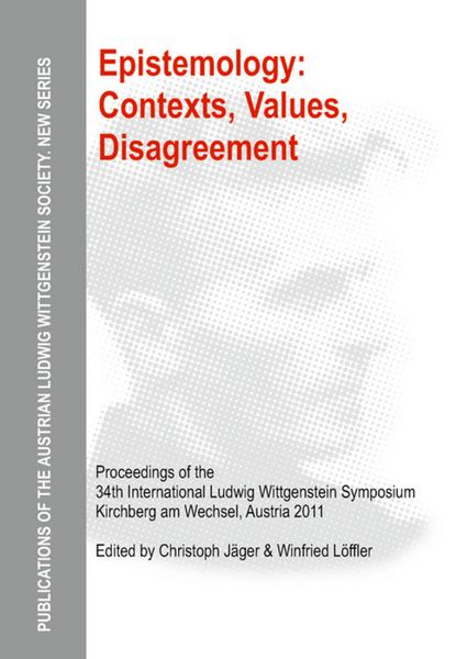Produktbild: Epistemology: Contexts, Values, Disagreement