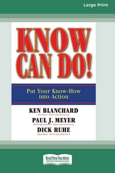 Produktbild: Know Can Do! (16pt Large Print Edition)