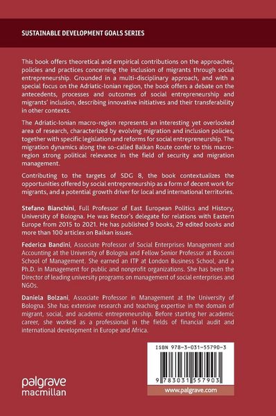 Produktbild: Social Entrepreneurship and Migrants' Inclusion