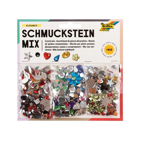 Produktbild: FOLIA&reg; Deko Schmuckstein-Set, Elegance