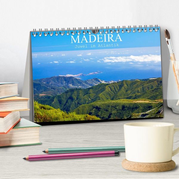 Produktbild: Madeira - Juwel im Atlantik (Tischkalender 2026 DIN A5 quer), CALVENDO Monatskalender