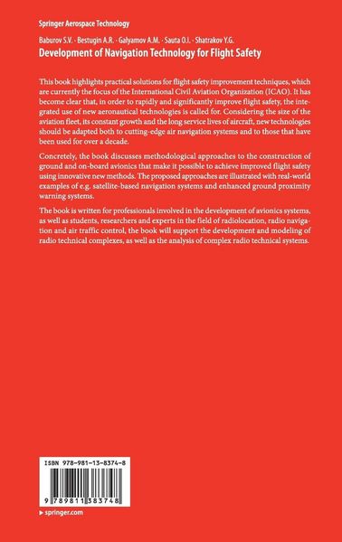Produktbild: Development of Navigation Technology for Flight Safety