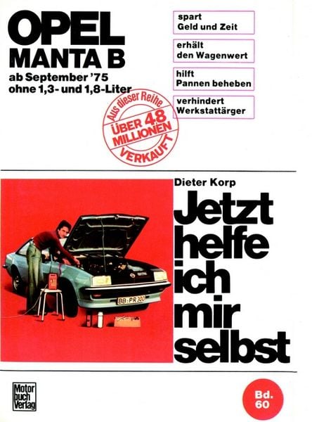 Produktbild: Opel Manta B (75-88) ohne 1,3 und 1,8 Liter