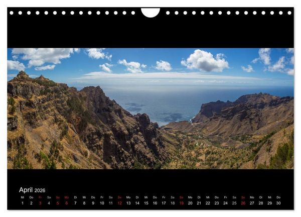 Produktbild: La Gomera - Kanarisches Naturparadies (Wandkalender 2026 DIN A4 quer), CALVENDO Monatskalender