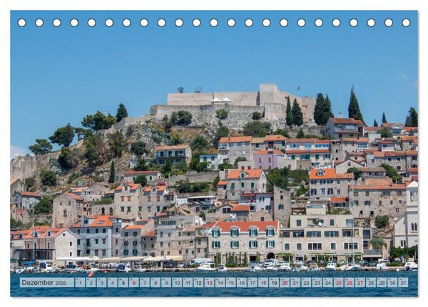 Produktbild: Kroatien - Zauberhaftes &Scaron;ibenik-Knin (Tischkalender 2026 DIN A5 quer), CALVENDO Monatskalender