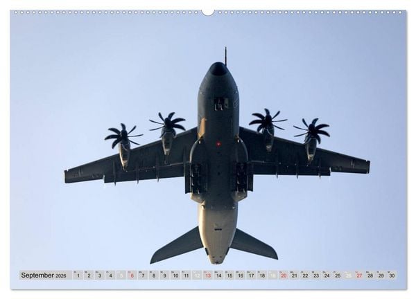 Produktbild: Flugzeuge - Starts und Landeanfl&uuml;ge (hochwertiger Premium Wandkalender 2026 DIN A2 quer), Kunstdruck in Hochglanz