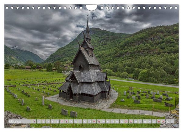 Produktbild: Die Farben Norwegens (Wandkalender 2026 DIN A4 quer), CALVENDO Monatskalender