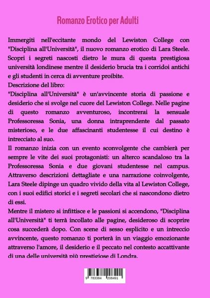 Produktbild: Disciplina all&rsquo;Universit&agrave;