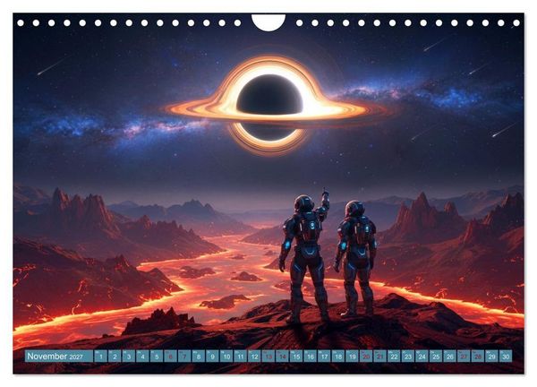 Produktbild: Die Sehnsucht nach den Sternen (Wandkalender 2027 DIN A4 quer), CALVENDO Monatskalender