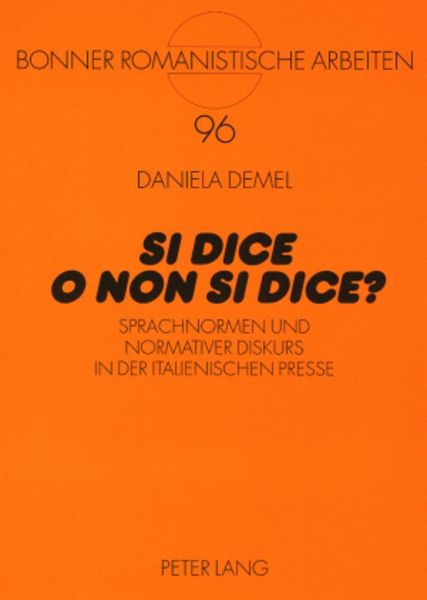 Produktbild: &laquo;Si dice o non si dice?&raquo;
