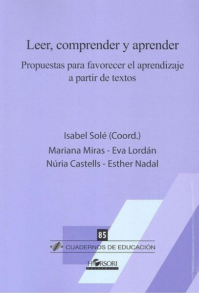 Produktbild: Leer, comprender y aprender : propuestas para favorecer el aprendizaje a partir de textos