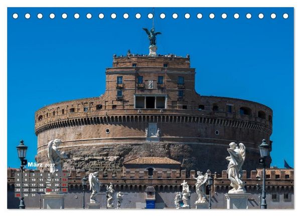 Produktbild: Bella Roma- Ewige Sch&ouml;nheit (Tischkalender 2027 DIN A5 quer), CALVENDO Monatskalender