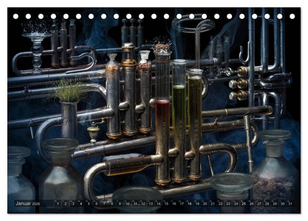 Produktbild: Musica fant&aacute;sia - Die wundersame Welt des Fotok&uuml;nstlers Olaf Bruhn (Tischkalender 2026 DIN A5 quer), CALVENDO Monatskalender