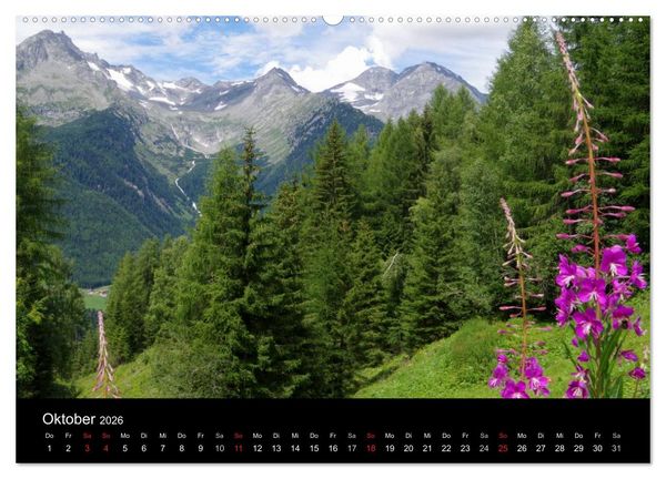 Produktbild: Im Tauferer Ahrntal in S&uuml;dtirol (Wandkalender 2026 DIN A2 quer), CALVENDO Monatskalender