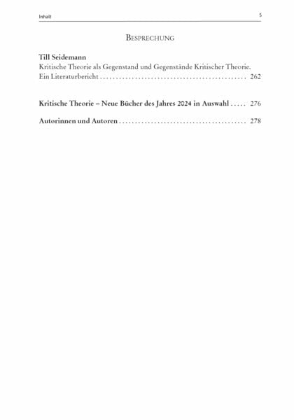 Produktbild: Zeitschrift f&uuml;r kritische Theorie / Zeitschrift f&uuml;r kritische Theorie, Heft 60/61 (2025)