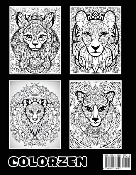 Produktbild: Arcane Animalia Mandalas