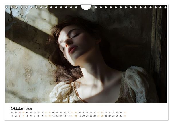 Produktbild: Magische Frauen Portraits (Wandkalender 2026 DIN A4 quer), CALVENDO Monatskalender