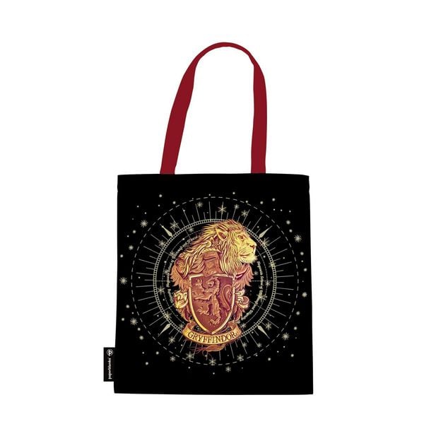 Produktbild: Gryffindor Tote (Black) Canvas Bag by Paperblanks (Harry Potter Collection)