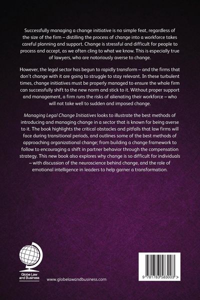 Produktbild: Managing Legal Change Initiatives