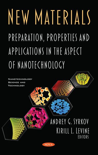 Produktbild: New Material Preparation and Properties in Nanotechnology